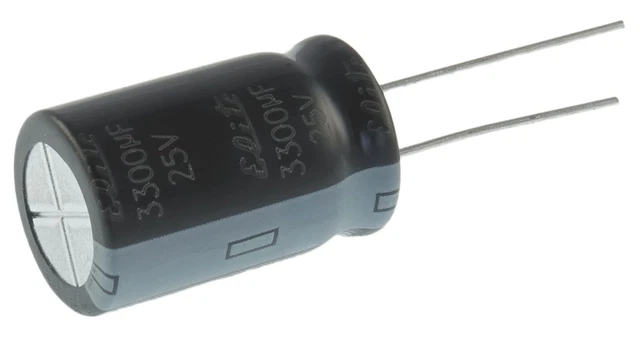 Condensateur électrolytique Chimique 1000µF 10v Radial 105 - Foto 5