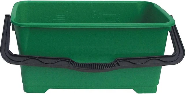Qb220 Pro Bucket, 6Gal, Plastic, Green