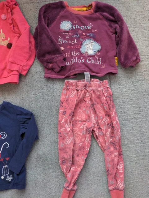 bundle baby girls 18-24 months clothes top umper PJ's dress 6