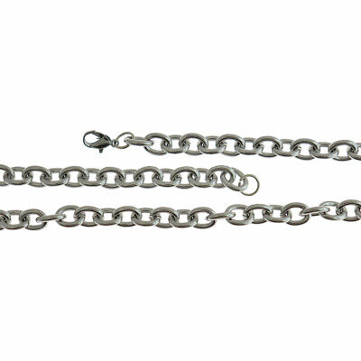Collar de cadena de cable de acero inoxidable 21" - 2 mm - 1 collar - N146