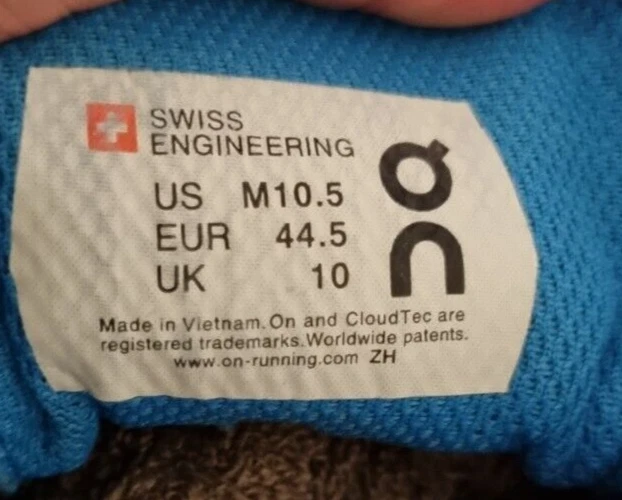 On Running Cloud Cloudsurfer Laufschuhe Runningschuhe Herren Gr. 44,5 blau - TOP 6
