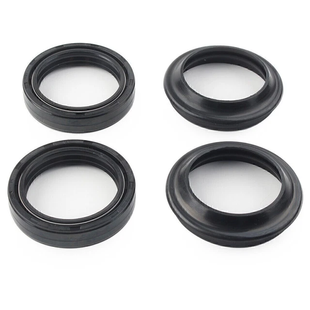 Motorcycle Front Fork Damper ShockAbsorber Fork Dust&Oil Seals 1Set 33X45-8/10.5