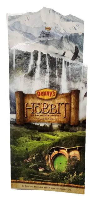 The Hobbit: An Unexpected Journey Denny's Menu