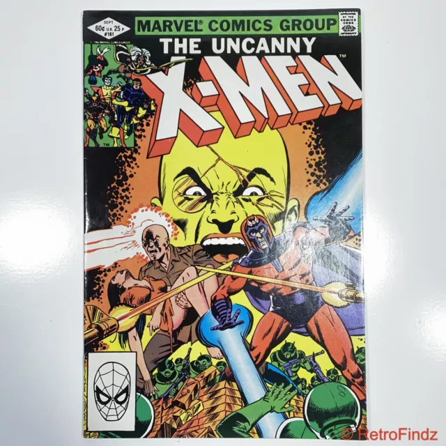 The Uncanny X-MEN #161 Marvel Comics 1982 Bronze Age G/VG Magneto Origin