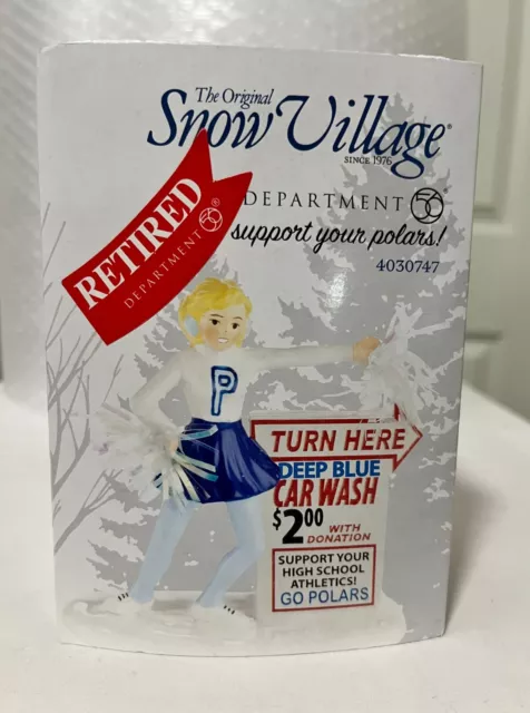 Dept. 56 Snow Village “Support Your Polars!” 4030747 SEALED IN BOX