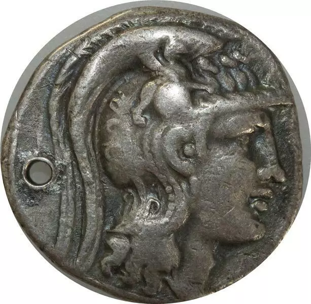 T9650 Very Rare Grecque Attica Athens Tetradrachm Sulla 86-84 BC Silver -M 2