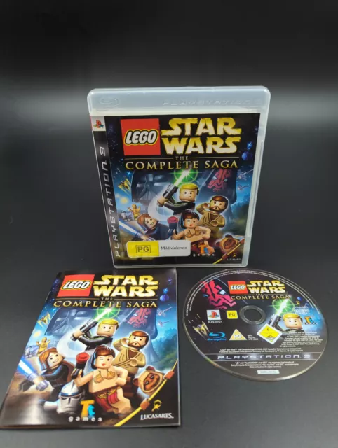 LEGO Star Wars The Complete Saga (PlayStation 3 PS3) FAST FREE POST