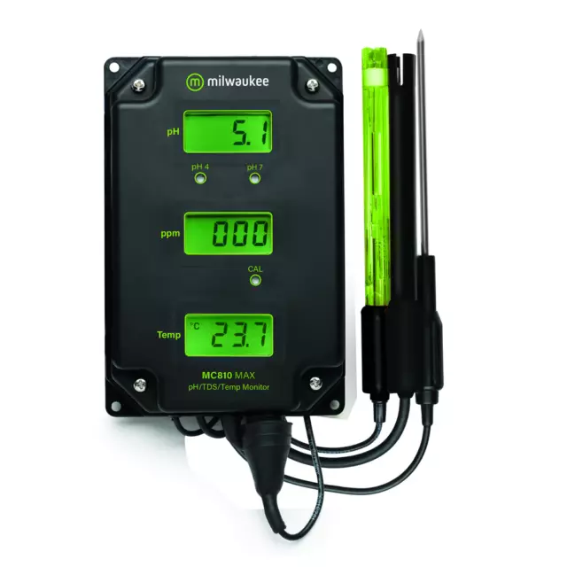 Milwaukee Instruments MC810 MAX pH/TDS/Temp Monitor