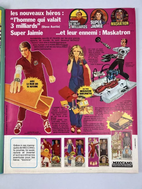 Pif Gadget n°502- Contenant des Publicités de jouets.