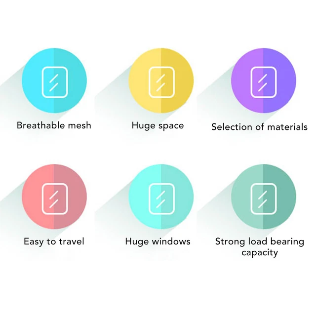 Bird Carrier Bag Transparent Portable Lightweight Breathable Travel C Rel
