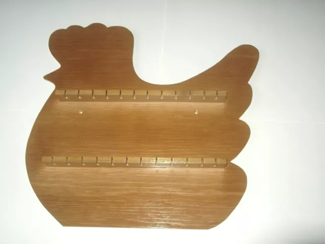 24pc Hen Wooden Spoon Display Rack ( Pine )( huge range - see list )