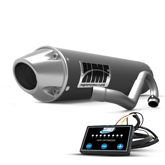 HMF Yamaha YFZ 450R Full Exhaust Gun Metal w/Euro + EFI (09-23)