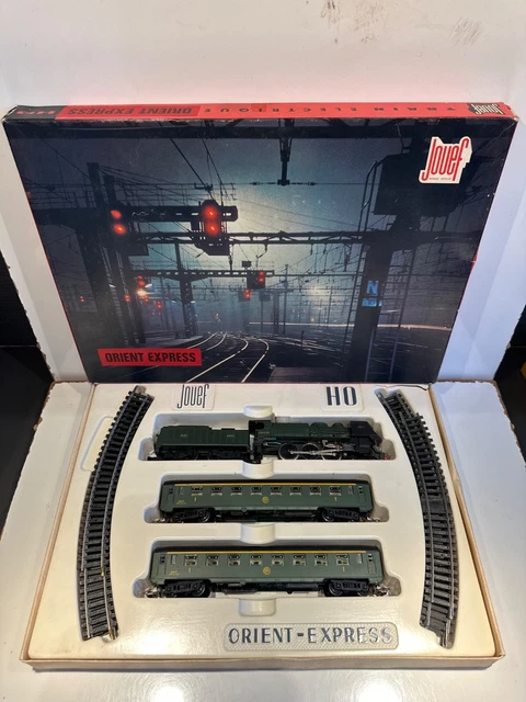 LIMA HO COFFRET PARIS NICE 3000 TRAIN ELECTRIQUE BB 9210 WAGONS RAILS vintage