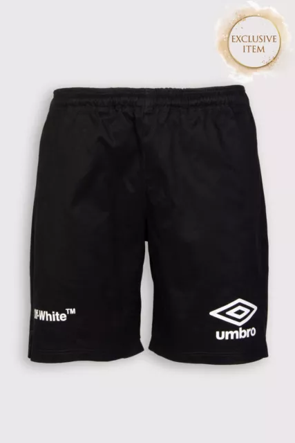 RRP€430 OFF-WHITE c/o VIRGIL ABLOH x UMBRO Bermuda Shorts Size XS Made in Italy