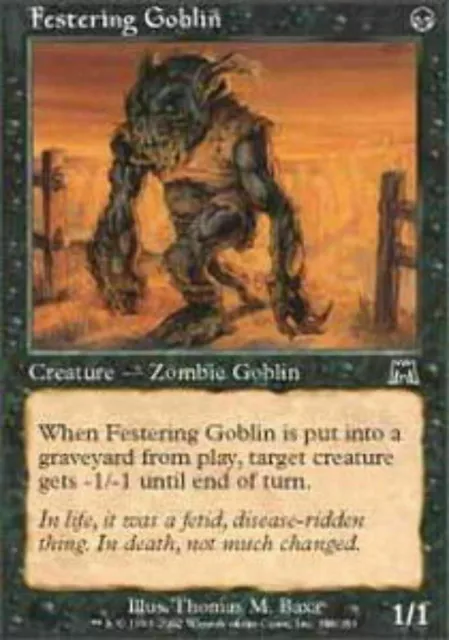 Festering Goblin - Magic The Gathering - Onslaught - MTG