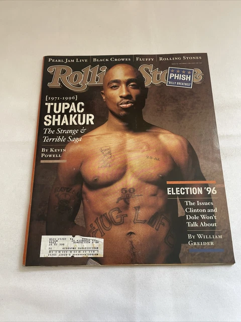 1996 October 31 Rolling Stone Magazine, Tupac Shakur 1971-1996 (MH13) 1996 October 31 Rolling Stone Magazine, Tupac Shakur 1971-1996 (MH13)