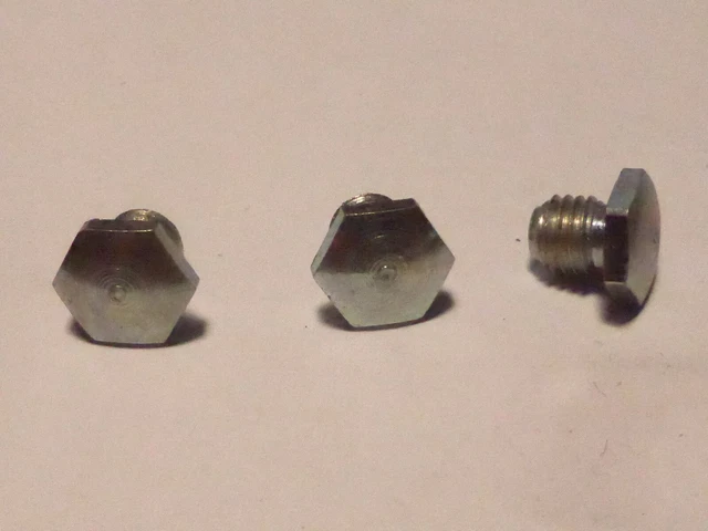Lot De 4 Vis De Carter/réservoir M6x100 - Ancien Stock Pour Motobécane, Peugeot, MBK, Solex