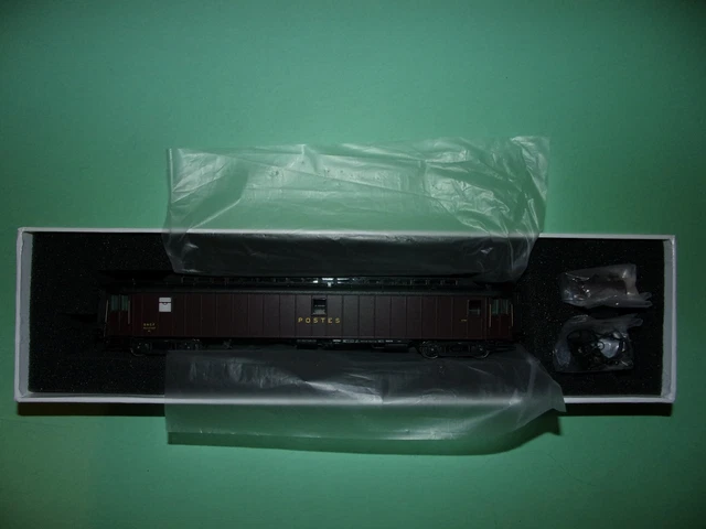 LS MODELS 40431 HO - Ocem Postale PEz, PTT, bogies Y 24 ep III SNCF