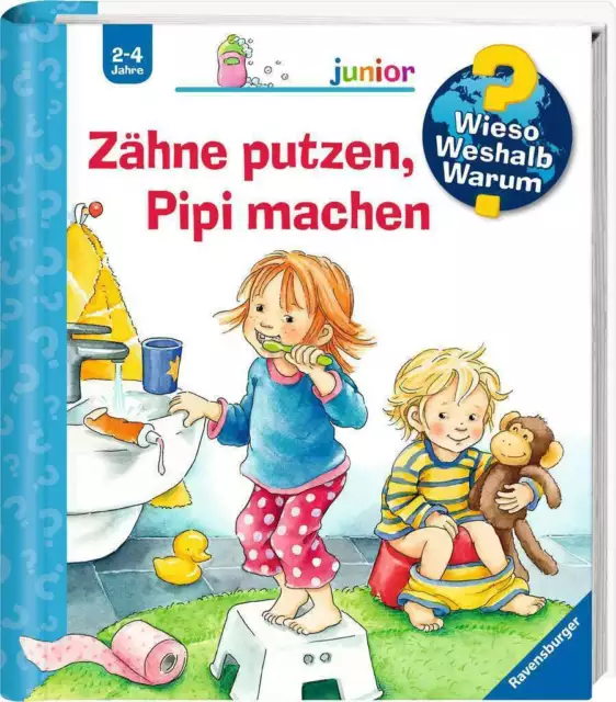 wieso weshalb warum junior Buch Zähne putzen, Pipi machen Bd.52 Ravensburger