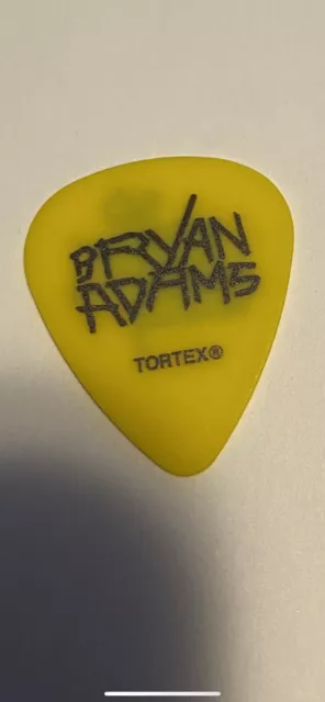 Bryan Adams Concert Used Pick “So Happy It Hurts Tour””