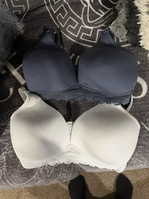 Mothercare Blooming Marvelous pack 2 maternity bras 34E bnwt