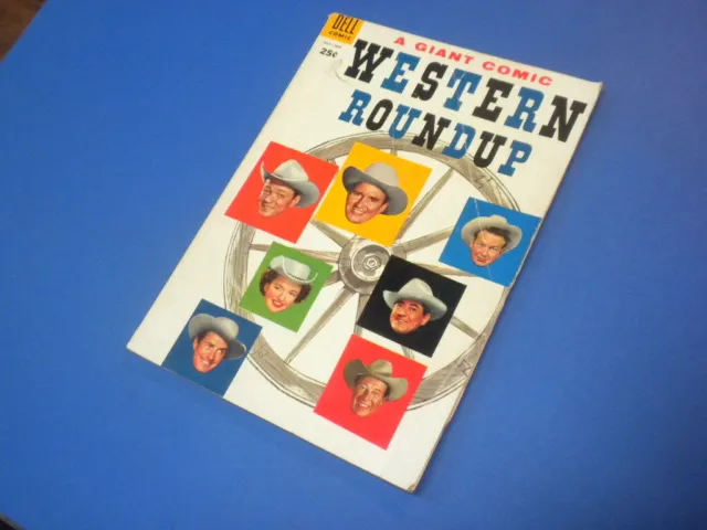 Western Roundup #11 - Dell Comics 1955 Roy Rogers Gene Autry