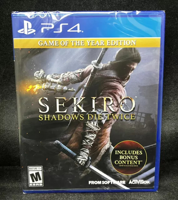 Sekiro Shadows Die Twice Game of the Year Edition (PlayStation 4) BRAND NEW