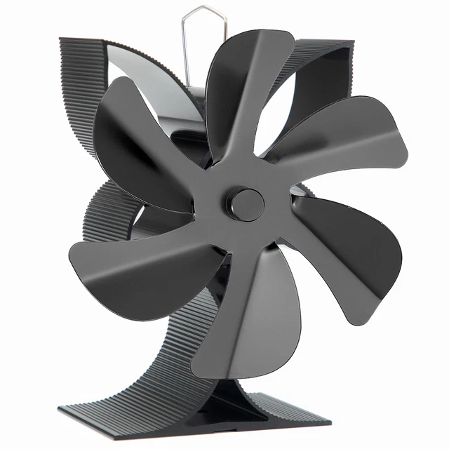 Ventilateur Poele À Bois 10 Lames - Silencieux Ventilateur Cheminee