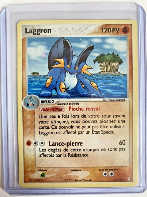 Laggron 27/100 - EX Gardiens de Cristal  - HOLO - Carte Pokémon - Bon État - FR