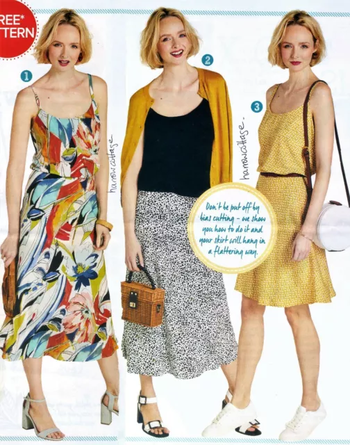 CAMISOLE SKIRT Simple Summer Separates Prima Sewing Pattern 10 12 14 16 18 20