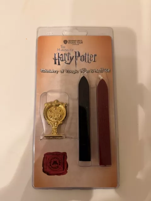 The making of Harry Potter Ministry of Magic wax & Seal Kit Warner bros London