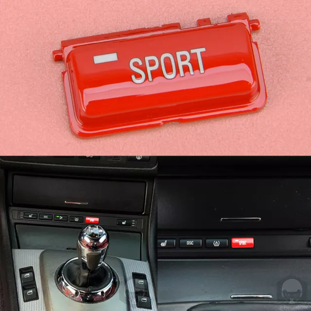 Sport Mode Button Cover Fit for BMW 3 Series E46 M3 1998-2004