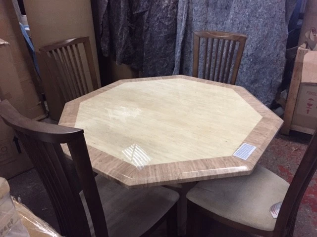 Scs marble dining hotsell table and chairs