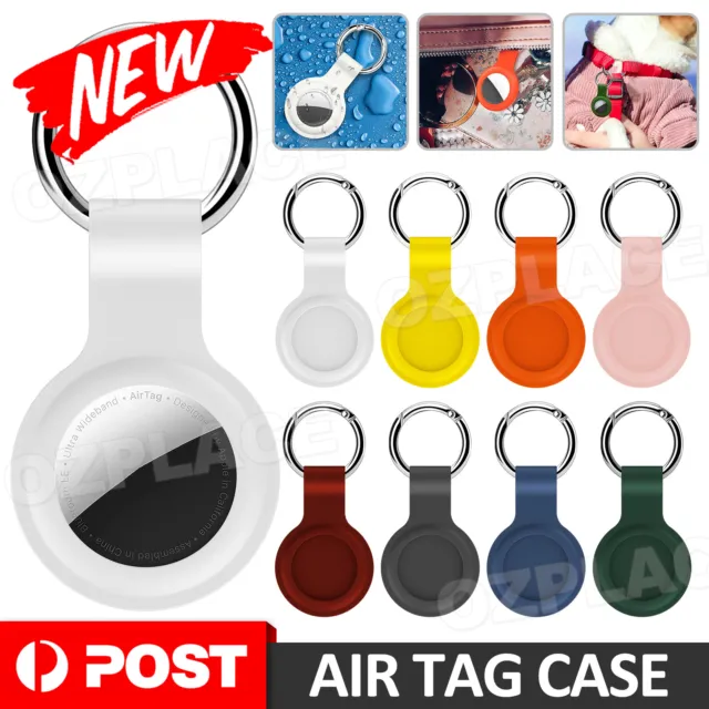 Silicone Protective Case Cover for ISO AirTag Keyring Air Tag Tracker KeyChain