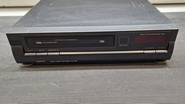 FUNAI MAGNÉTOSCOPE LECTEUR VHS 4 Têtes Enregistreur HiFi avec Télécommande !!! - F240LA. TESTÉ EUR 55,39 - FR