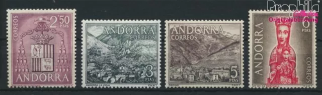 Briefmarken Andorra - Spanische Post 1964 Mi 63-66 (kompl.Ausg.) Jahrgang (94759