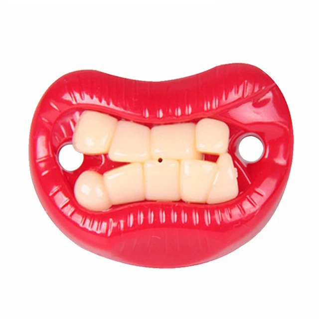 Silicone Funny Pacifier Dummy Nipple Teethers Toddler NEW Gift 2022 S3S6