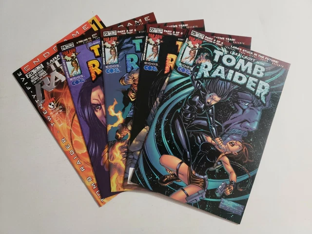 Tomb Raider #20,22,23,24,25 ~ Top Cow comics/ Image Comics Lot of 5 Books