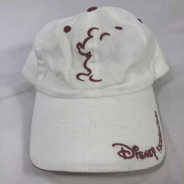 Disney Walt Disney World Cap Hat Vacation Club Member Mickey Mouse Strap Back