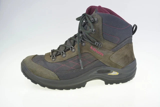 Lowa Grindel GTX Mid Grey Waterproof Walking Women's Boots Size UK 7