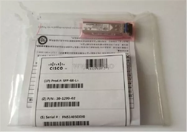 1Pcs New Cisco Sfp-Ge-L = Ddm 10Km 1310Nm 1.25G Lc Transceiver Module cx