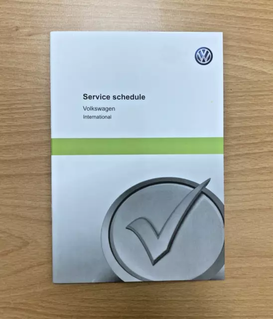 Volkswagen Service History Book Blank For All VW Models POLO