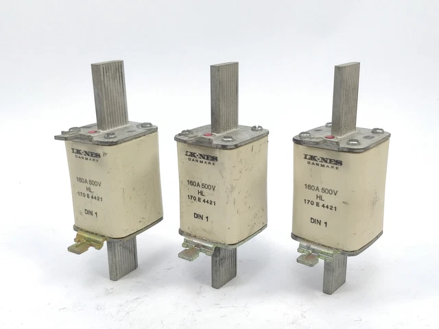 Lk / Bussmann 170E4421 Fusible 160A 500V Hl din 1 3 Scp