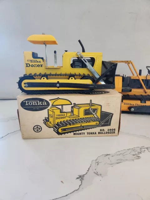 その他 TONKA mighty-tonka dozer No.3906 Lot 1699 - Tonka Toys No. 3906 Bulldozer Mighty Tonka,
