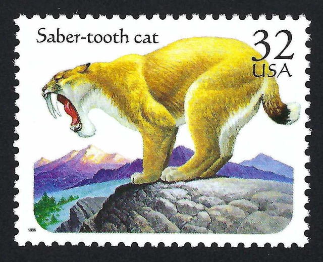 SABER-TOOTH CAT TIGER Prehistoric Animal The Flintstones Baby Puss US