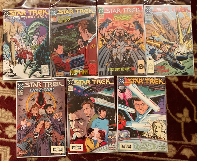 Star Trek + Star Trek The Next Generation DC Comics Lot