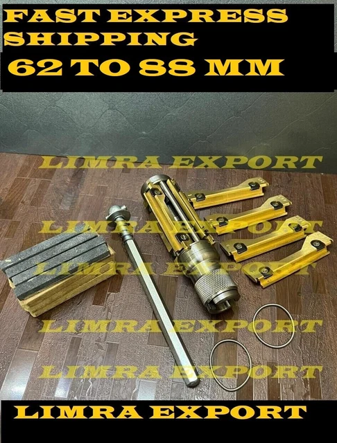 Cylinder Engine Hone Kit 62 TO 88 MM Honing Machine + Diamond Stones Medium Grit