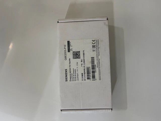 Siemens Qbe2003-P10 Relative Pressure Sensor