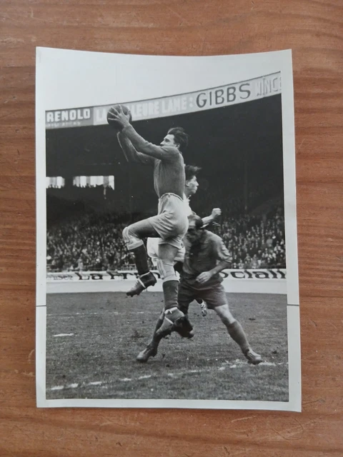 Photo Ancienne LOSC Lille – Bernard Lefèvre 1955 – Noir Et Blanc