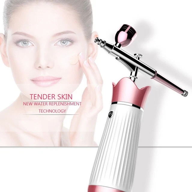 Nano pulverizador atomizador facial compresor de aire hidratante aerógrafo pintura aerosol